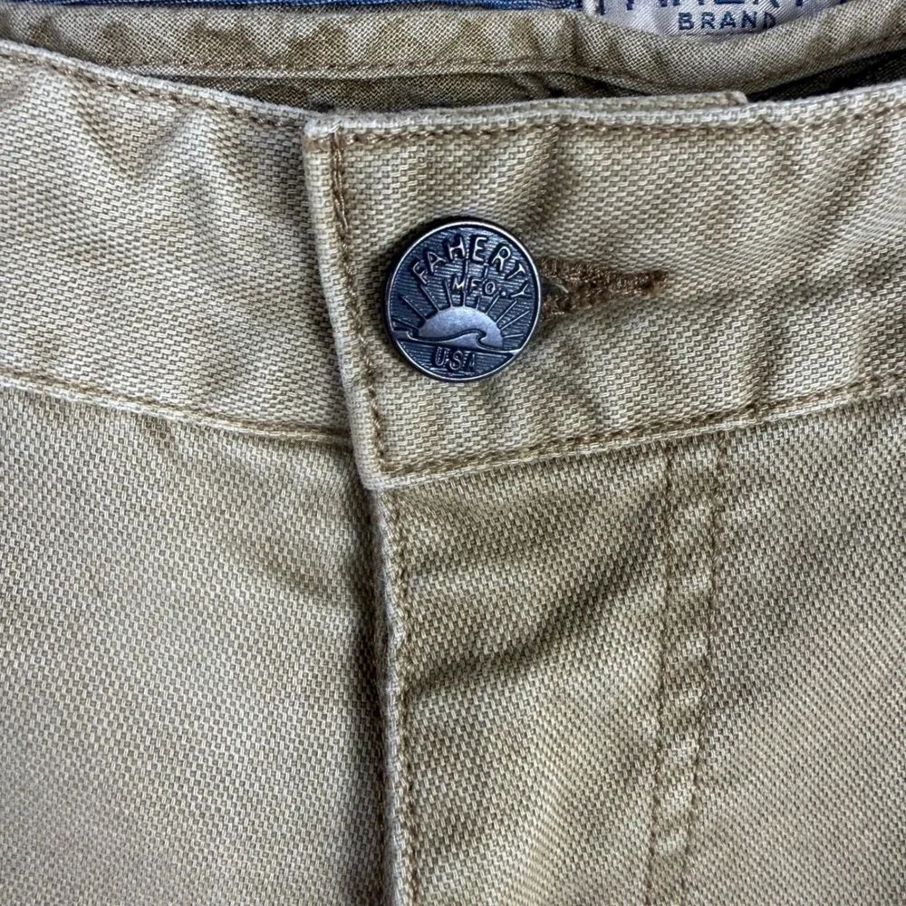 Faherty Men's Khaki Chino‎ Pants Size 36